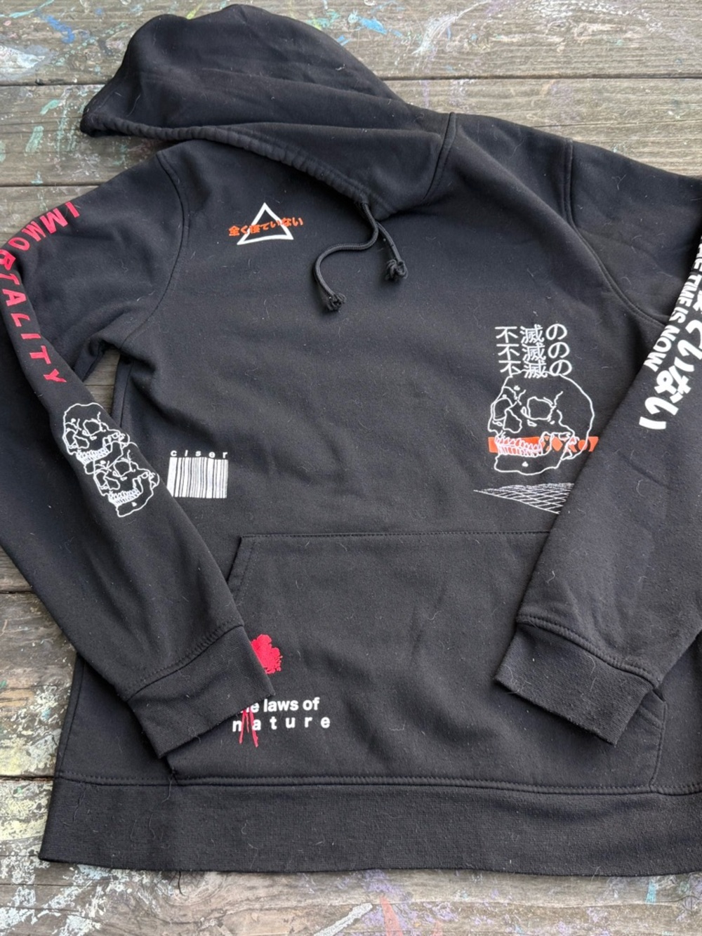 Brooklyn Cloth Black Graphic Hoodie